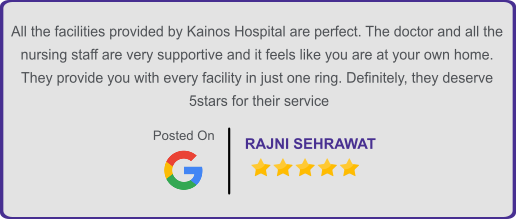 Patient review of Kainos Hospital